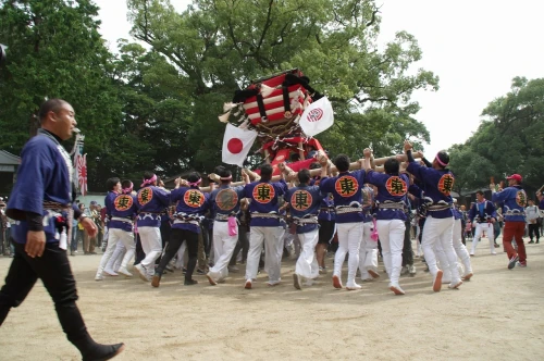 日和佐八幡神社・秋祭り(H26)（2枚目）