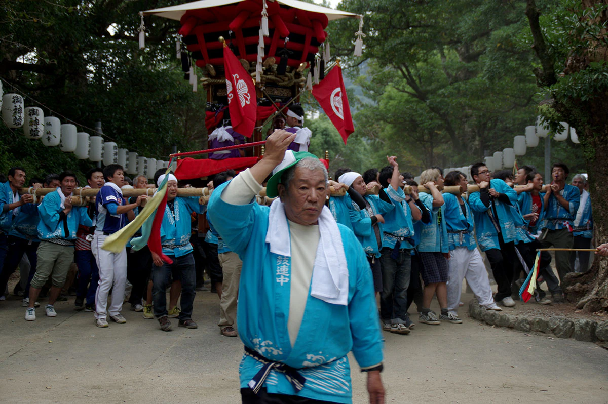 日和佐八幡神社・秋祭り(H27)(12枚目)