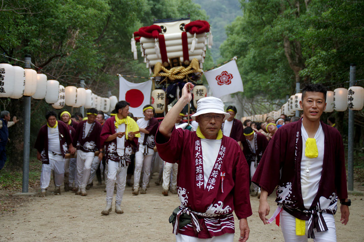 日和佐八幡神社・秋祭り(H27)(7枚目)