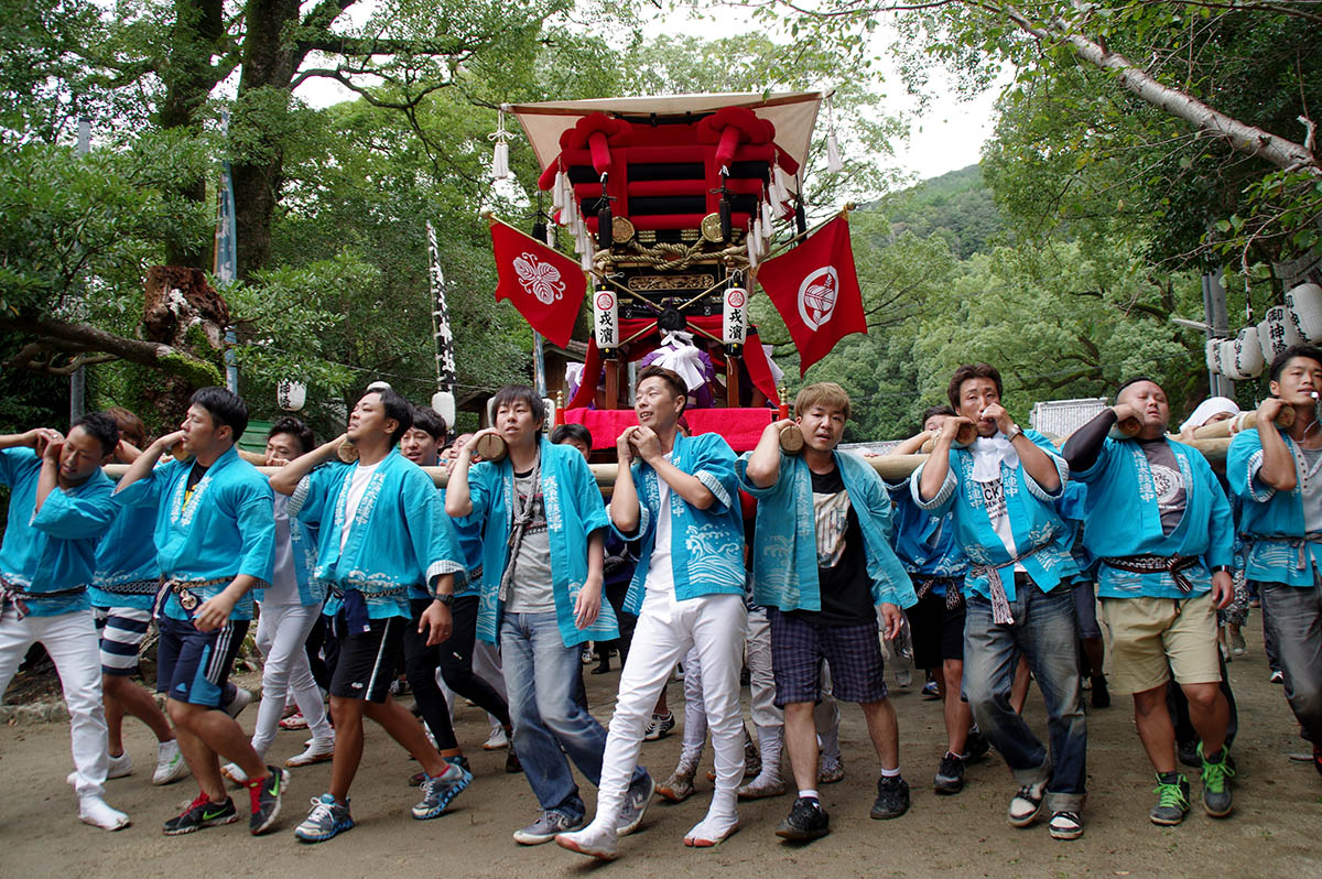 日和佐八幡神社・秋祭り(H28)(6枚目)