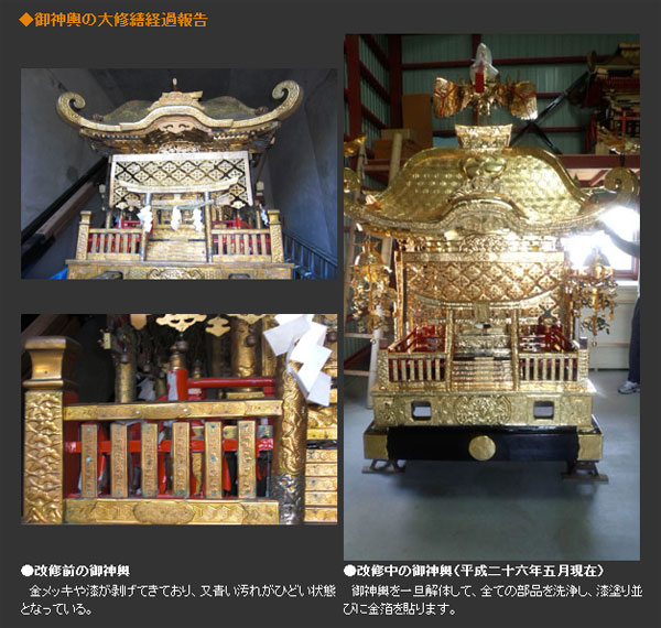 日和佐八幡神社ができて700年くらい経ったよ！祭り(^^)v
